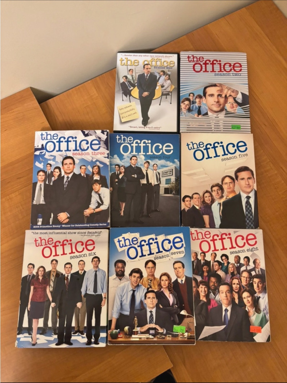 The Office Series 1-8 DVD Box Set - Blue/White Covers